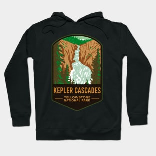 Kepler Cascades Yellowstone National Park Hoodie